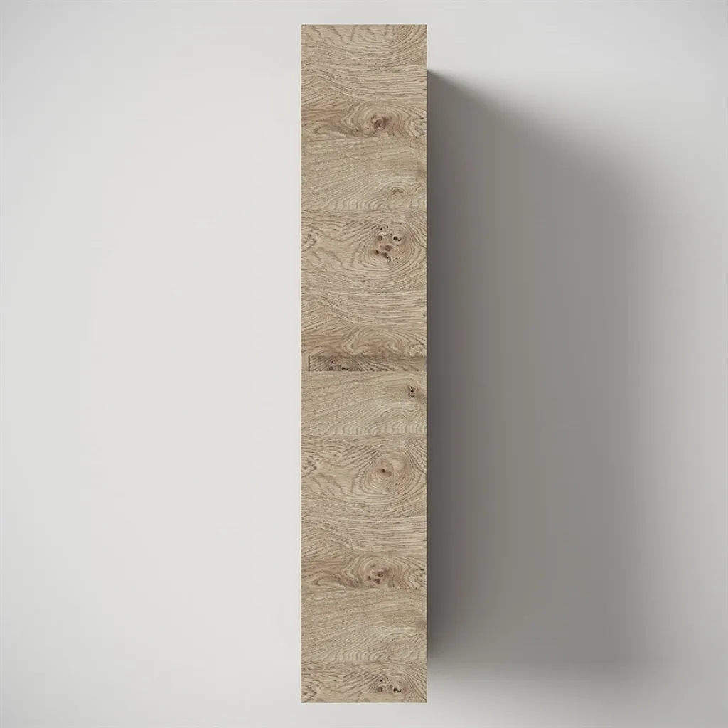 Copenhagen Front - 162x30x35 cm Hochschrank, Wildeiche roh