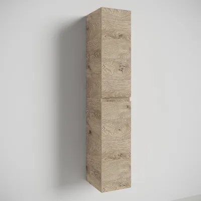Copenhagen Front - 162x30x35 cm Hochschrank, Wildeiche roh
