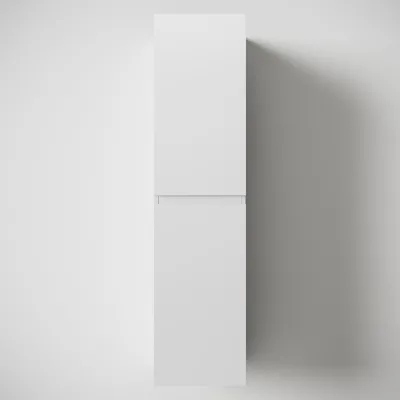 Copenhagen Front - 162x40x35 cm Hochschrank, Mattweiß