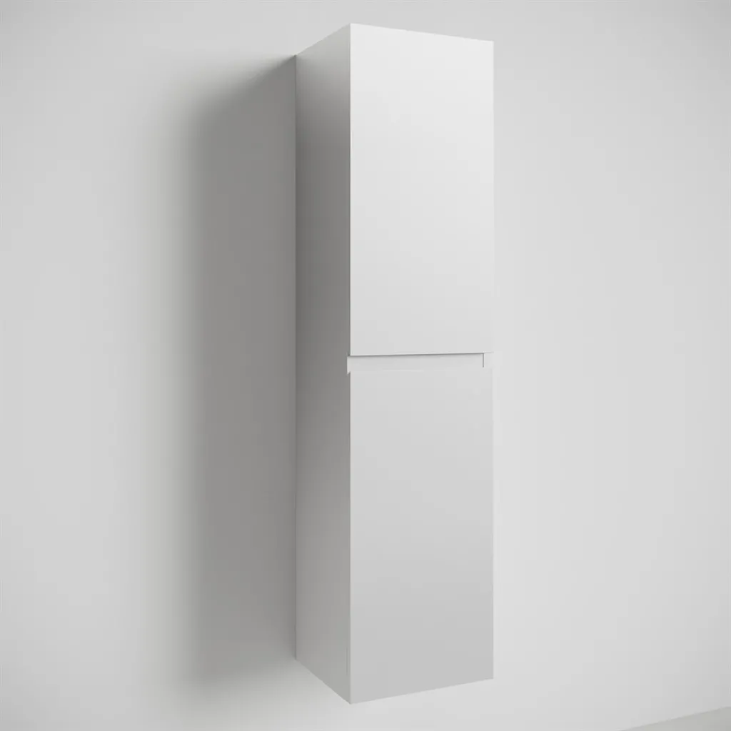 Copenhagen Front - 162x40x35 cm Hochschrank, Mattweiß