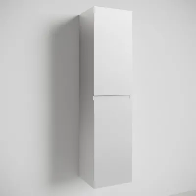 Copenhagen Front - 162x40x35 cm Hochschrank, Mattweiß