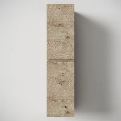 Copenhagen Front - 162x40x35 cm Hochschrank, Wildeiche roh