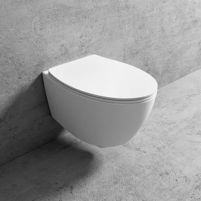 Spazio LFT18 - Wand-WC, Mattweiß