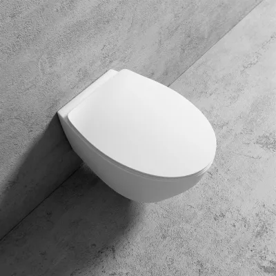 Spazio LFT18 - Wand-WC, Mattweiß