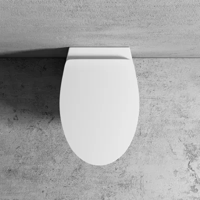 Spazio LFT18 - Wand-WC, Mattweiß