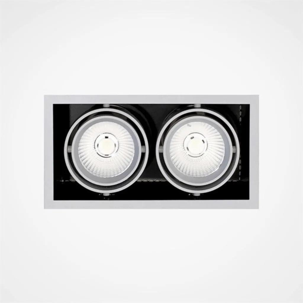 Exsite 2 LED - 245x130 mm, inkl. Treiber & Lichtquelle, Weiß
