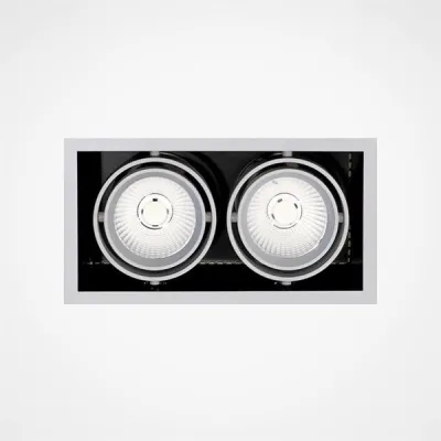 Exsite 2 LED - 245x130 mm, inkl. Treiber & Lichtquelle, Weiß