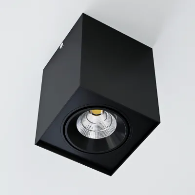 YUPI 1 LED - Downlight, Mattschwarz