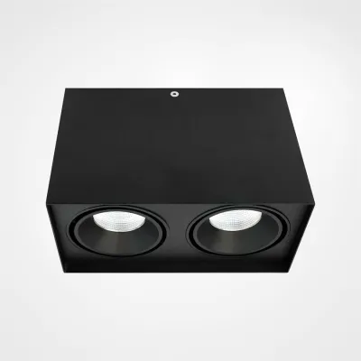 YUPI 2 LED - Downlight, Schwarz