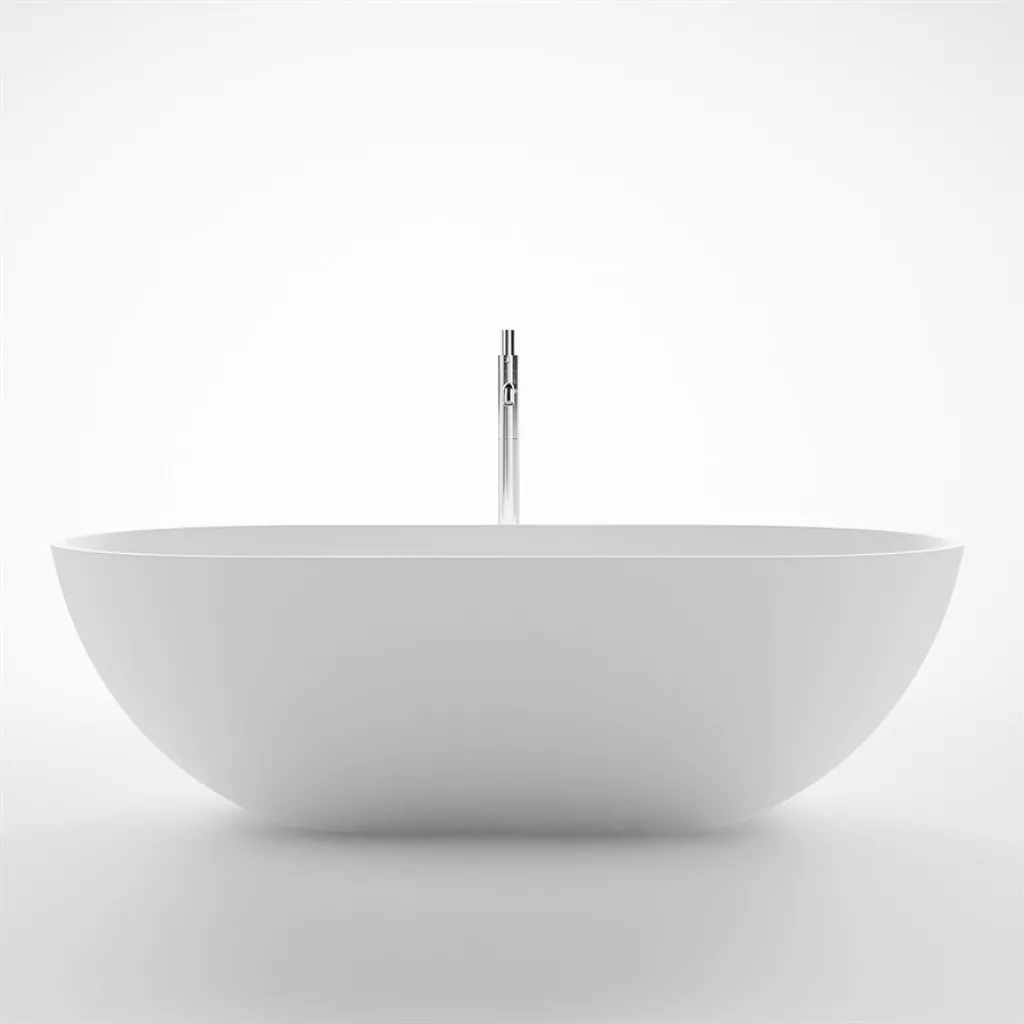 Pulcher® Mood 178 - Badewanne 178x88, Mattweiß SolidTec®