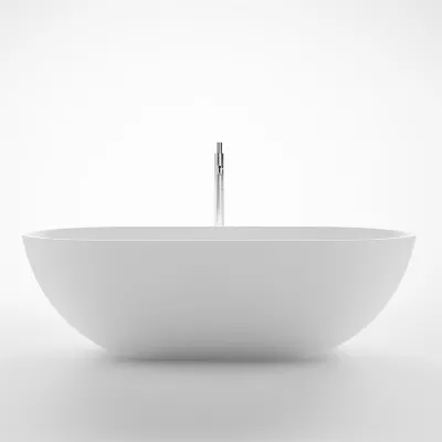 Pulcher® Mood 178 - Badewanne 178x88, Mattweiß SolidTec®