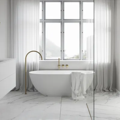 Pulcher® Mood 165 - Badewanne 165x78, Mattweiß SolidTec®