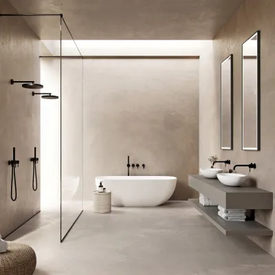 New Deep 162 - Badewanne 162x80, Massiv Mattweiß SolidTec®
