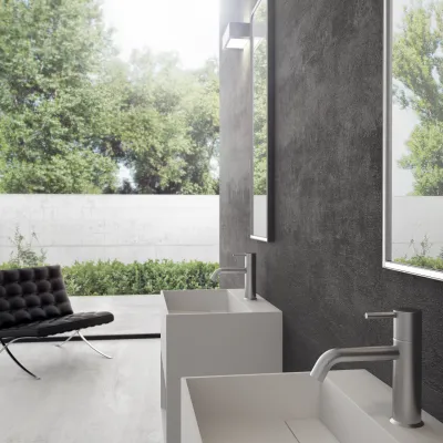 Boxo 55 - 55x40 Spüle mit Stauraum, Mathvid SolidTec®
