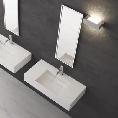 Contract 80C - 80x40 cm Waschbecken, Mathvid SolidTec®