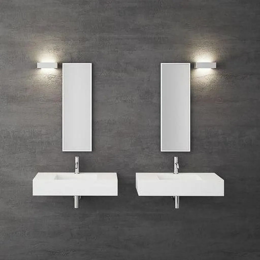 Contract 80C - 80x40 cm Waschbecken, Mathvid SolidTec®