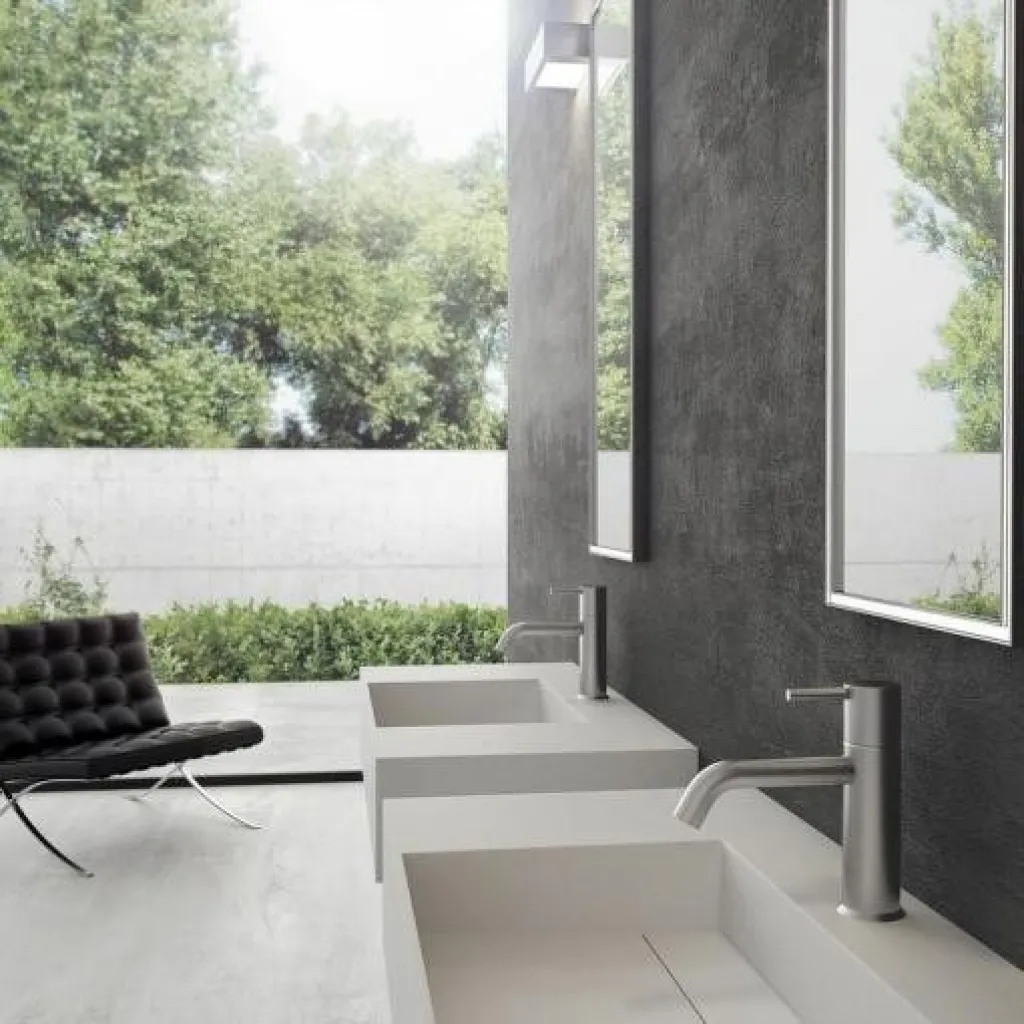 Contract 80C - 80x40 cm Waschbecken, Mathvid SolidTec®