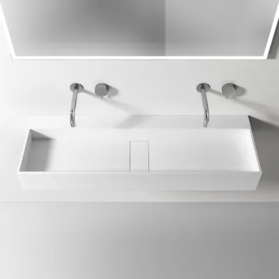 Contract 120 - 120x40 cm Waschbecken, Mathvid SolidTec®