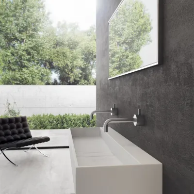 Contract 120 - 120x40 cm Waschbecken, Mathvid SolidTec®