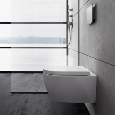 Pulcher® Lounge L18 - 48,5 cm Easy-Clean-Beschichtung, Weiß