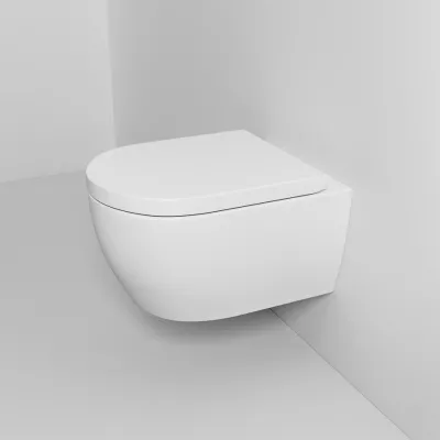 Pulcher® Lounge L18 - 48,5 cm Easy-Clean-Beschichtung, Weiß