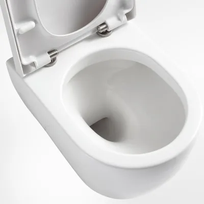 Pulcher® Lounge L18 - 48,5 cm Easy-Clean-Beschichtung, Weiß