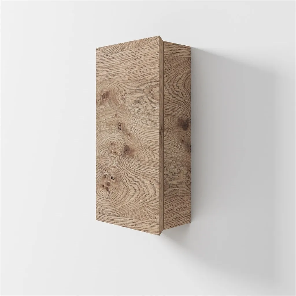 Copenhagen Front - 60x30x15 cm Wandschrank, Wildeiche roh