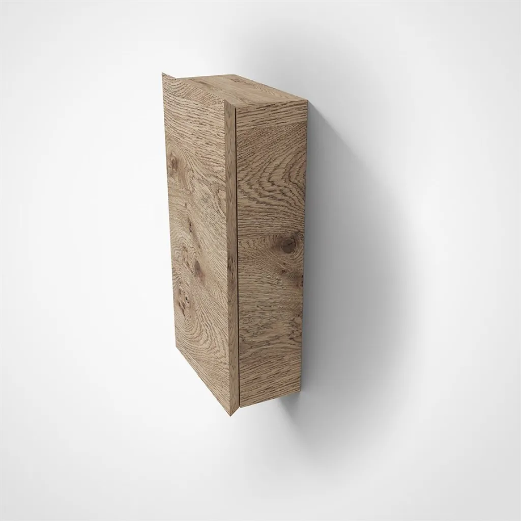 Copenhagen Front - 60x30x15 cm Wandschrank, Wildeiche roh