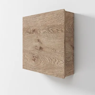 Copenhagen Front - 60x60x15 cm Wandschrank, Wildeiche roh