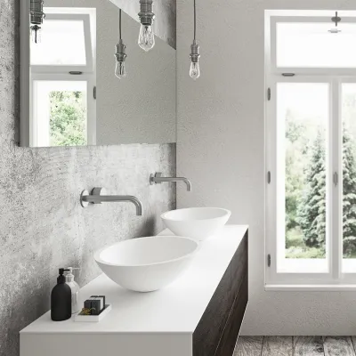 Spoon 52 - 52x38 Waschbecken, Mattweiß SolidTec®