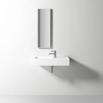 Kubo Inside 75L - 75x32,5 Spüle links, Mathvid SolidTec®