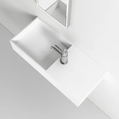 Kubo Inside 75L - 75x32,5 Spüle links, Mathvid SolidTec®