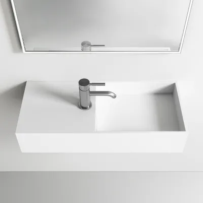 Kubo Inside 75R - 75x32,5 Spüle rechts, Mathvid SolidTec®