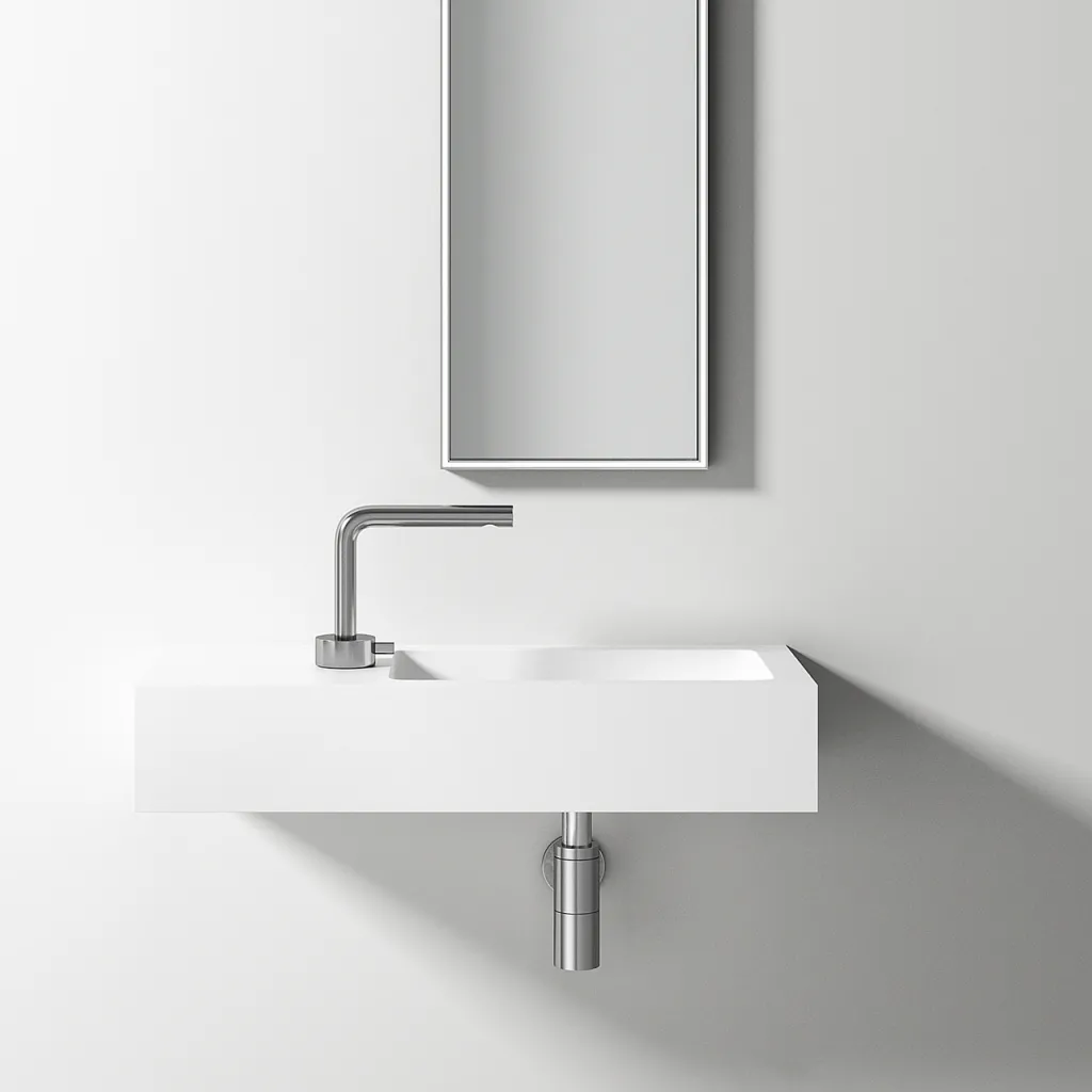Waterproof 70R - 70x32 cm Spüle rechts, Mathvid SolidTec®