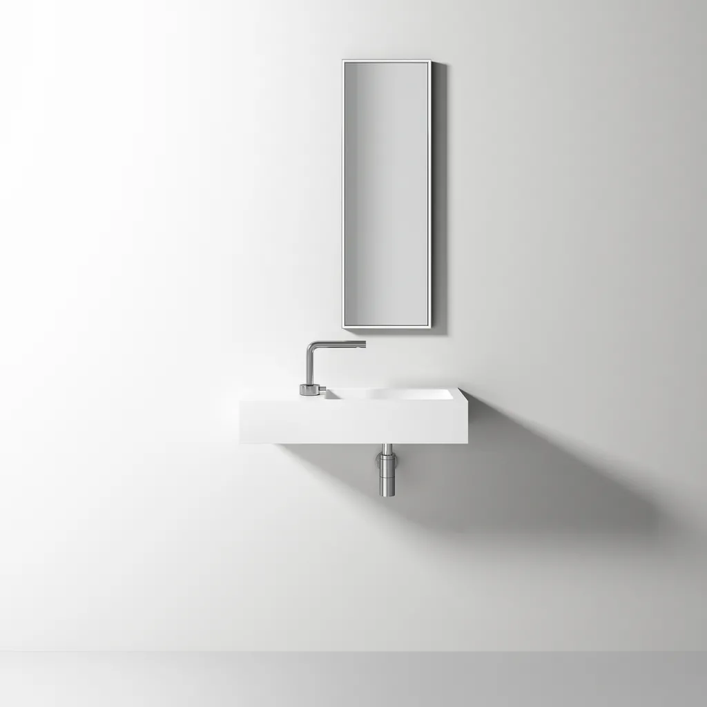 Waterproof 70R - 70x32 cm Spüle rechts, Mathvid SolidTec®
