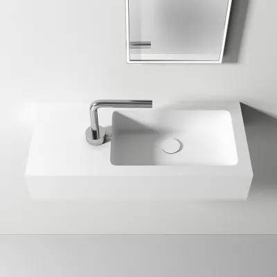Waterproof 70R - 70x32 cm Spüle rechts, Mathvid SolidTec®