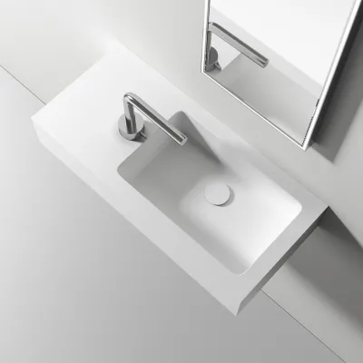Waterproof 70R - 70x32 cm Spüle rechts, Mathvid SolidTec®