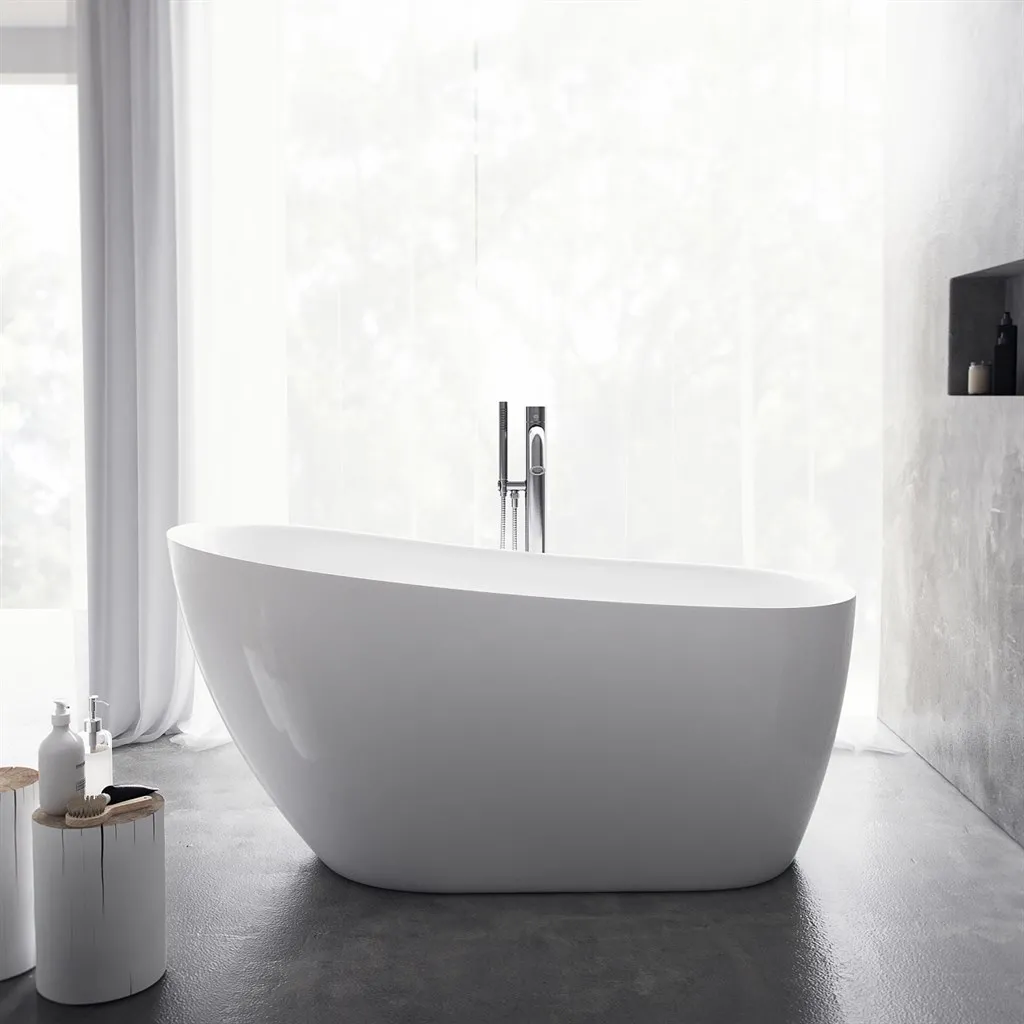 Riviera 150 - 150x72, Weiß glänzend