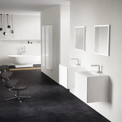 Kubic Light Dimmable 60x60 - LED-Spiegel mit Farbeinstellung