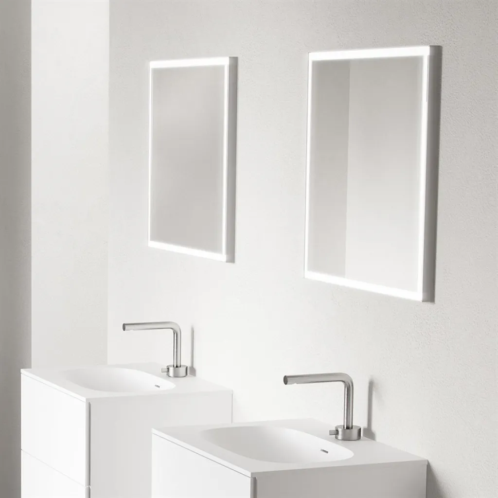Kubic Light Dimmable 60x60 - LED-Spiegel mit Farbeinstellung