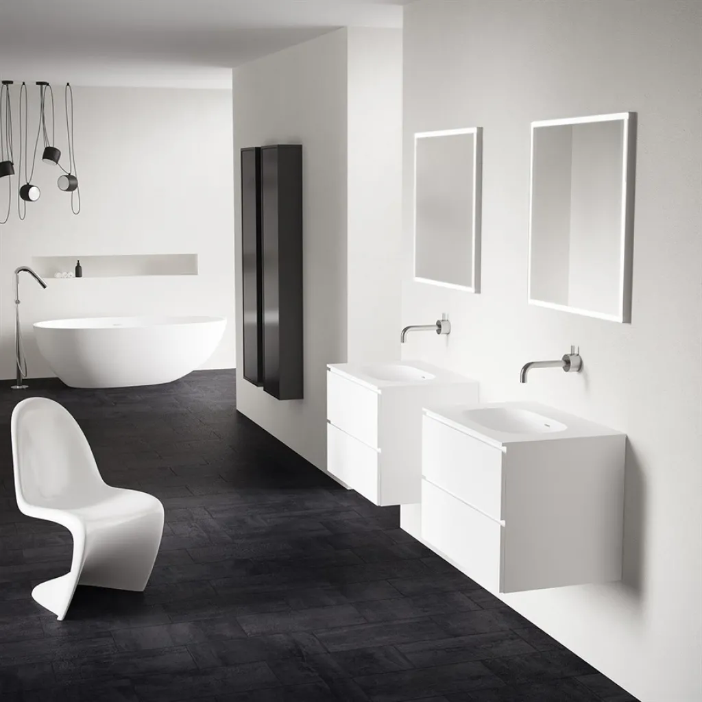 Kubic Light Dimmable 70x70 - LED-Spiegel mit Farbeinstellung