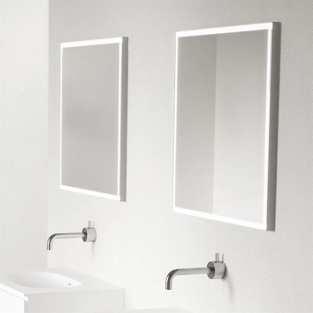 Kubic Light Dimmable 70x70 - LED-Spiegel mit Farbeinstellung