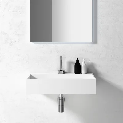 Kubo Inside 60 - 60x40 Waschbecken, Mathvid SolidTec®
