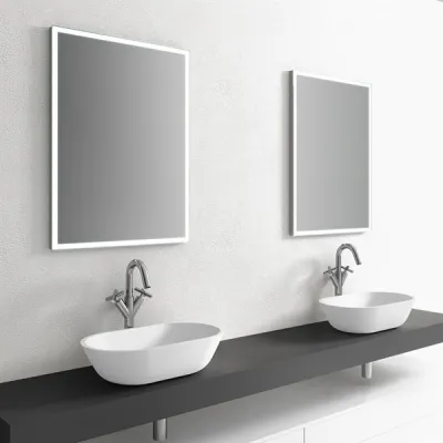 Mood One 55 - 55x32 Waschbecken, Mattweiß SolidTec®