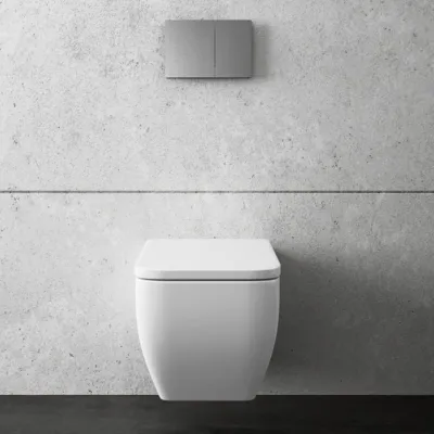 The Class TC18 - 50 cm, Rimless + EasyClean, Weiß