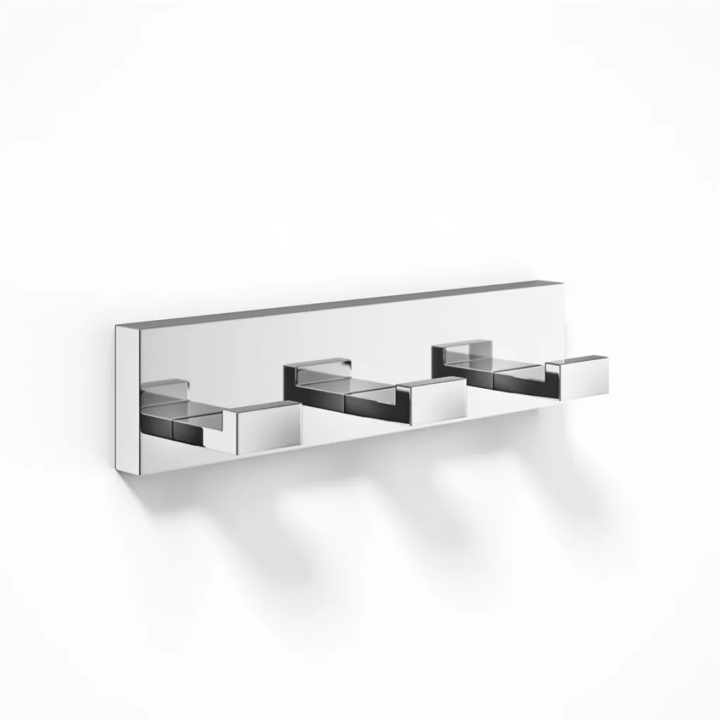 Mond M3 - Garderobenständer mit 3 Haken, Chrom