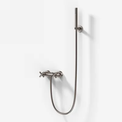 Fly Classic FBR204 S01 - Duschmischer, PVD gebürsteter Stahl
