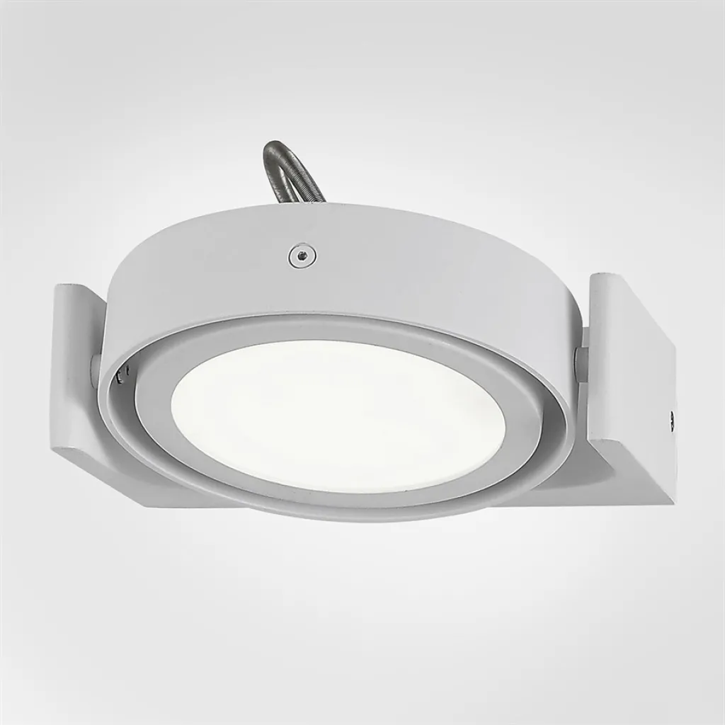 Big A 01 - LED-Wandleuchte mit Neigung, Mattweiß.