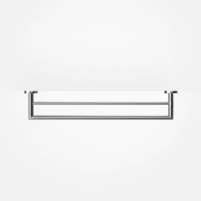 Class C1960 - 60 cm, doppelt. Handtuchhalter, Chrom