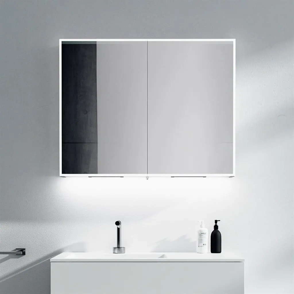 Copenhagen Chic CC90 - 90x70h cm Spiegelschrank mit LED